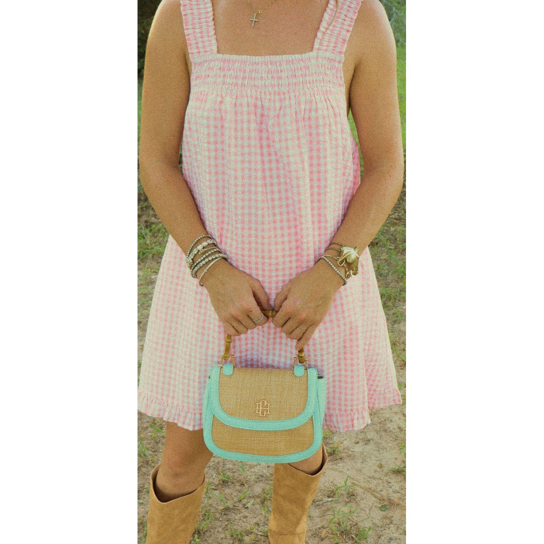 Back-Tie Ruffle Hem Dress