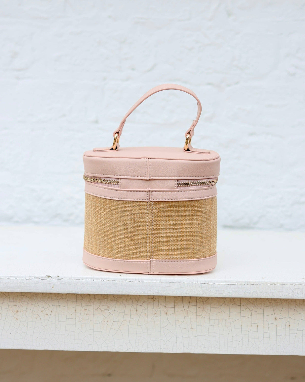 Audrey Handbag Natural Blush