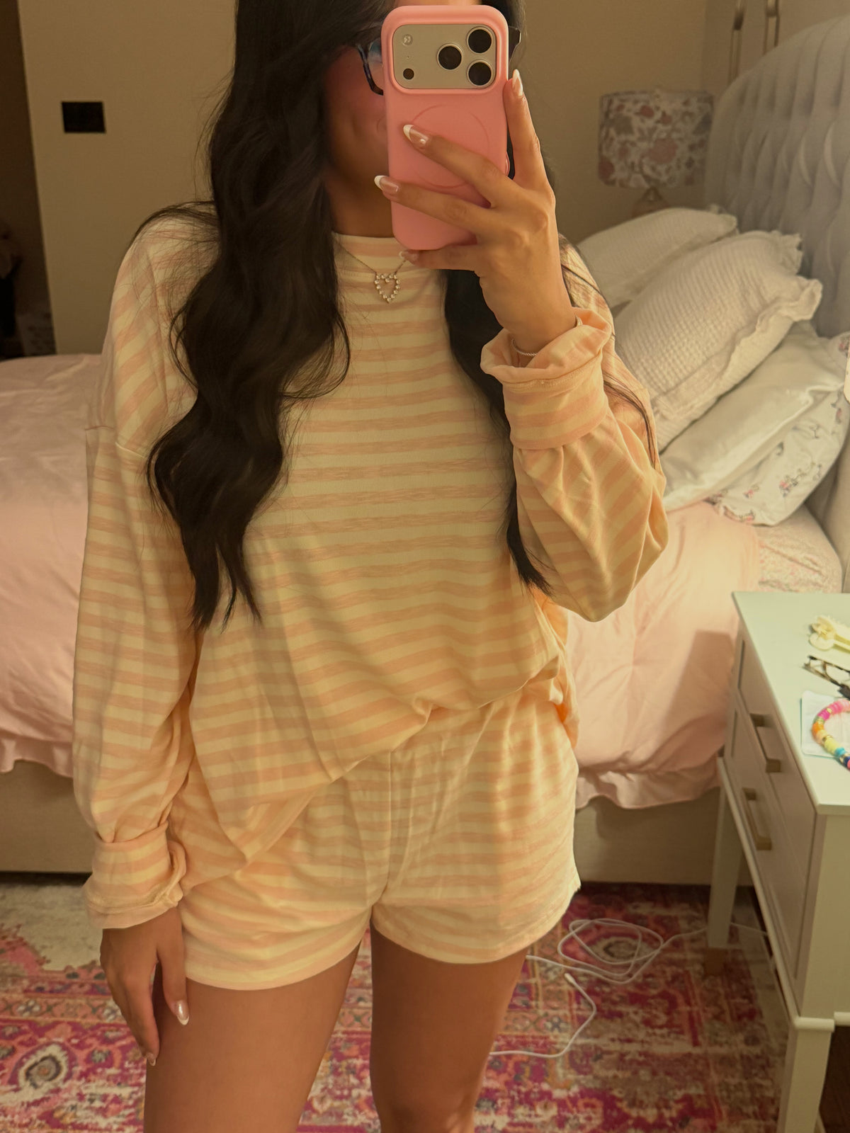Striped lounge set