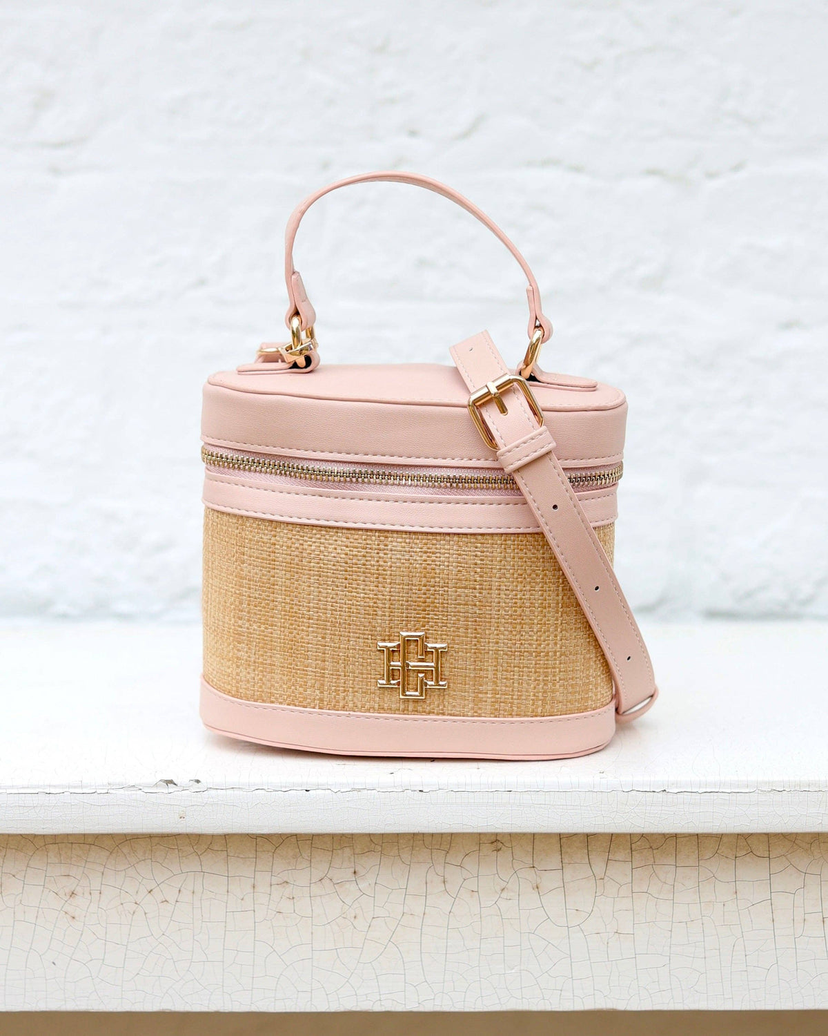 Audrey Handbag Natural Blush
