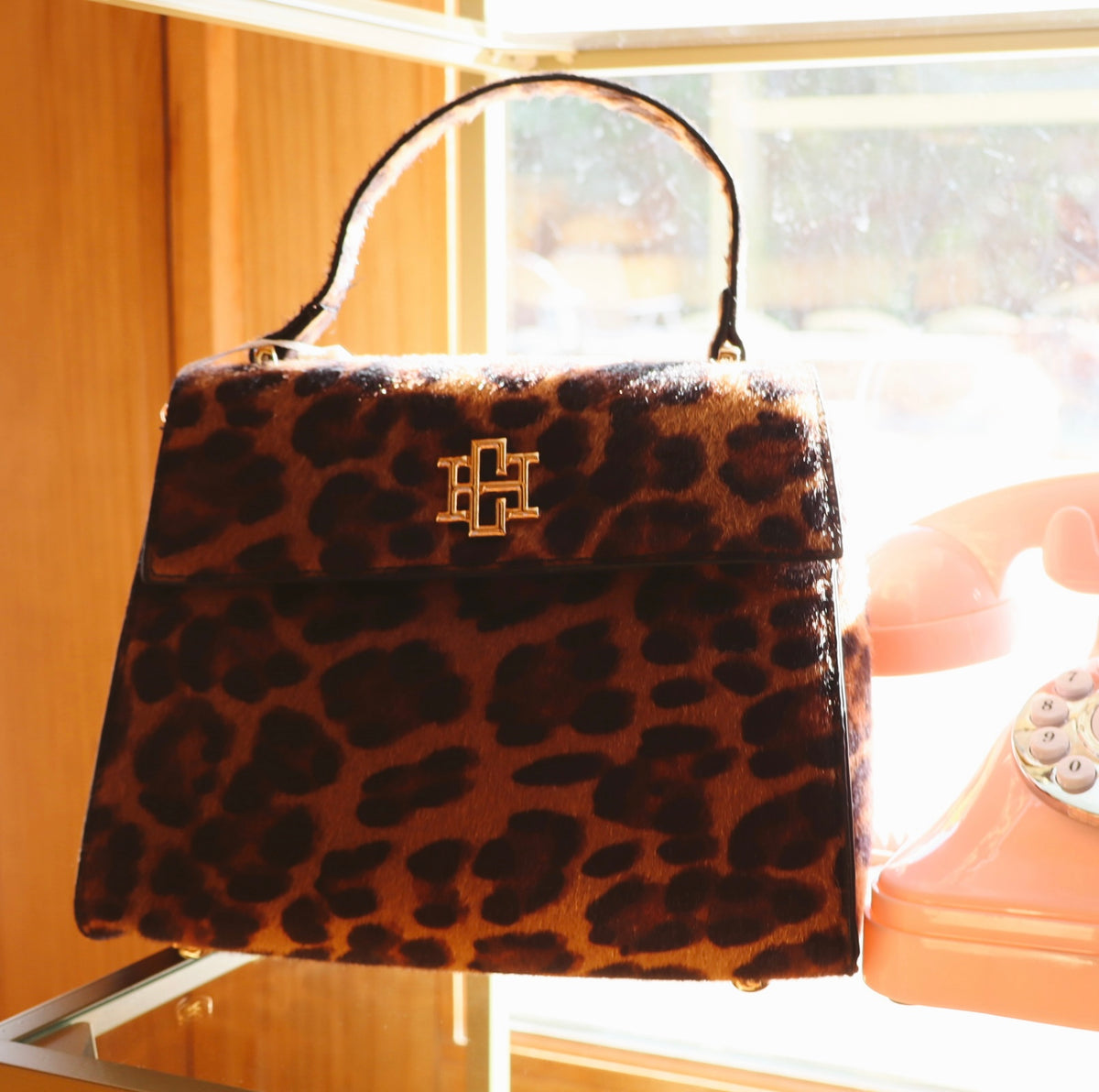 Vivienne Handbag Spotted Saddle