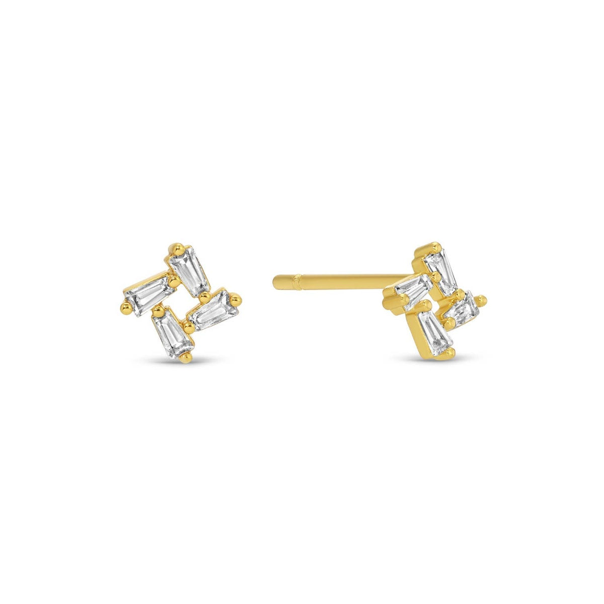 Pink Pavé Heart Velvet earring set